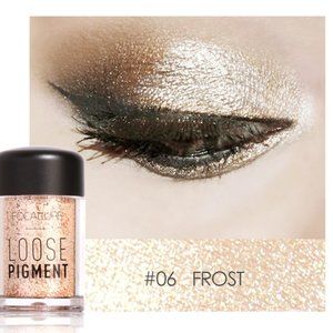 FOCALLURE Loose Glitter Pigments Eye Shadow, #6 Frost